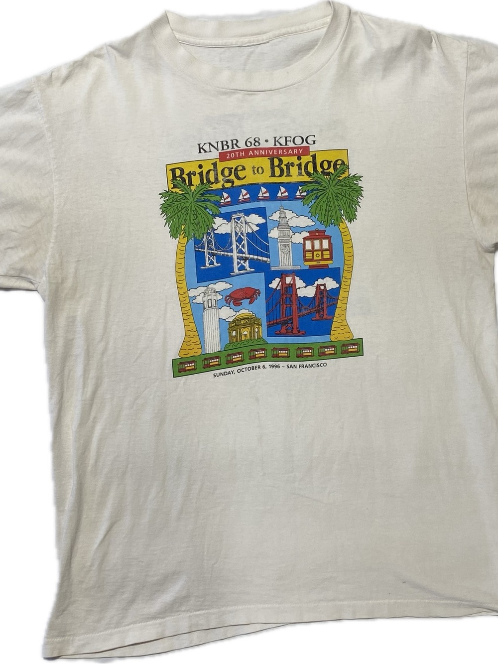 Bridge to Bridge 20th Anniversary Graphic Tee - vintage 90’s